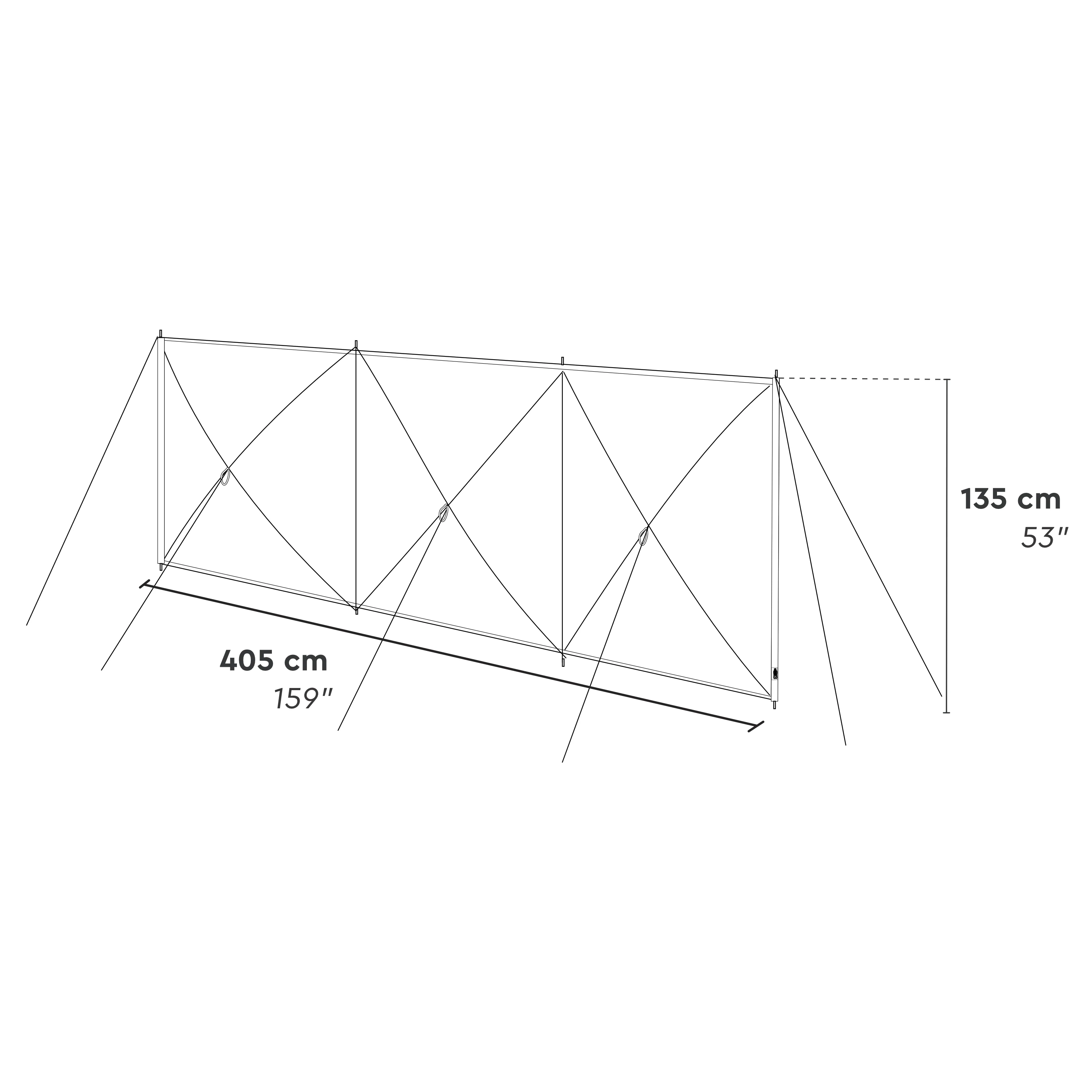 PRAKI | Wind- und Sichtschutz mit Quick-Set-Up-System - Image 11